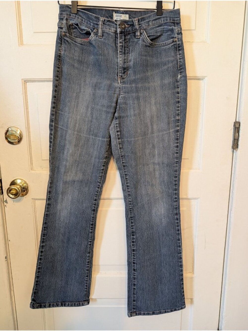 Jeanstar Premium Denim Women's Size 10 Y2K Medium Wash Straight Leg Streetwear
